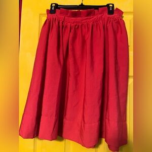 H&M Women’s Size 8 Red Orange Skirt